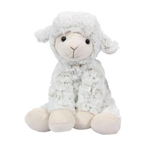 Knuffeldier Schaap/lammetje - zachte pluche stof - premium kwaliteit knuffels - wit - 25.5 cm