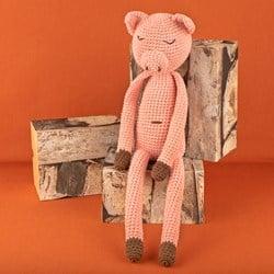 Yarn and Colors Patty Pig Haakpakket 047 Old Pink