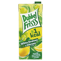 DubbelFrisss 1kcal Witte DruivenCitroen 1, 5L bij Jumbo