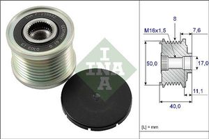 Vrijlooppoelie dynamo 535011910
