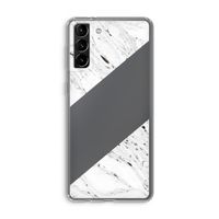 Biggest stripe: Samsung Galaxy S21 Plus Transparant Hoesje