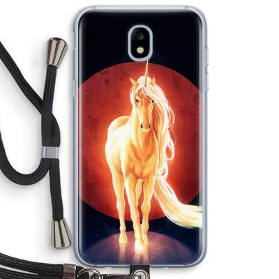 Last Unicorn: Samsung Galaxy J5 (2017) Transparant Hoesje met koord