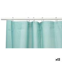 Douchegordijn Berilo Groen Polyethyleen EVA 180 x 180 cm (12 Stuks)