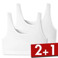 Schiesser 2 stuks 95-5 Organic Cotton Bustier Top - thumbnail