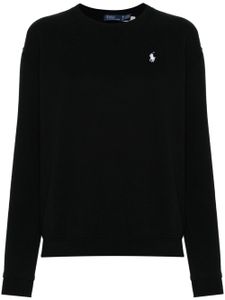 Polo Ralph Lauren sweat à motif Polo Pony - Noir