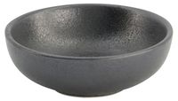 Matzwart keramiek schaaltje - Tokyo Design Studio Yuzu Black - 7.2x2.1cm Matzwart keramiek schaaltje - Tokyo Design Studio Yuzu Black - 7.2x2.1cm
