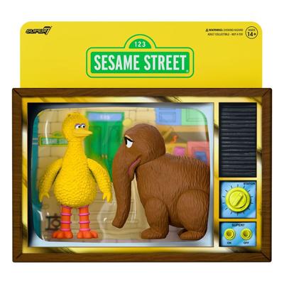 Super7 Sesame Street Big Bird & Mr. Snuffleupagus