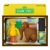 Super7 Sesame Street Big Bird & Mr. Snuffleupagus