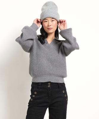 v-hals trui met kraag v-hals trui met kraag