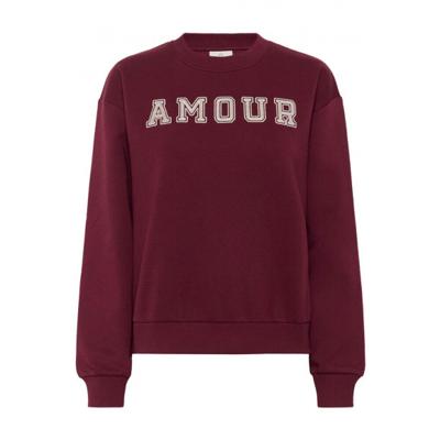 Kaffe - Rood | unisex | Trui | Rood | L | regular | Kamst mode