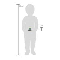 Small Foot - houten lettertrein polar - wagon blauw groen - 12 stuks