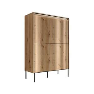 Meubella Dressoir Timoteo - Eiken - 98 cm - Hoog