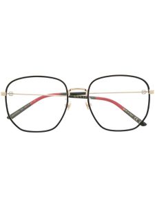 Gucci Eyewear lunettes de vue à monture oversize - Noir