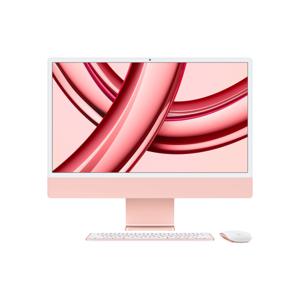 Apple iMac Apple M 59,7 cm (23.5") 4480 x 2520 Pixels 8 GB 512 GB SSD Alles-in-één-pc macOS Sonoma Wi-Fi 6E (802.11ax) Roze