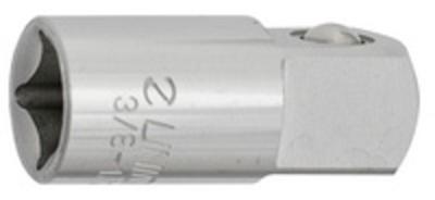 Unior Grs dop verloopstuk 3/8"-1/4"