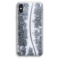Snøfall: iPhone XS Max Transparant Hoesje
