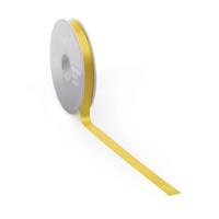Satijnlint PREMIUM Double face 6mm x 50 meter ocre