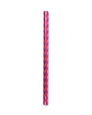 HEMA Cadeaupapier Rood/roze Streep