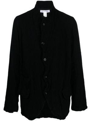 Comme Des Garçons Shirt Blazer met enkele rij knopen - Zwart