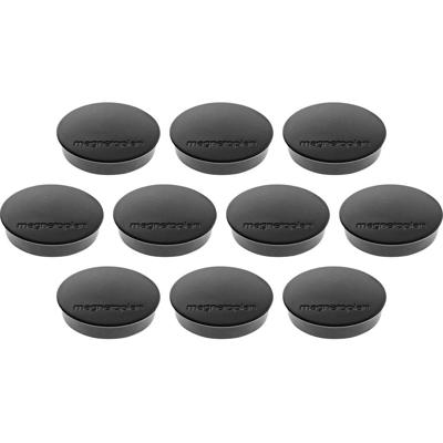 magnetoplan Magneet Discofix Standard (Ø x h) 30 mm x 8 mm Rond Zwart 10 stuk(s) 1664212