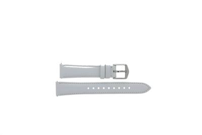 Horlogeband Fossil ES4495 Leder Wit 16mm