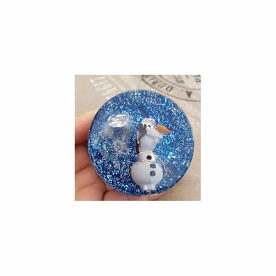 Orgonite Schijf met Olaf uit Frozen