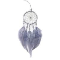 Mini creatieve Dream Catcher ambachten holle Wind Chime auto opknoping decoratie (grijs)