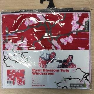 Bobike Basil flap voor windscherm blossom rood 50032