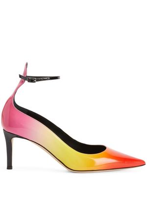 Giuseppe Zanotti escarpins Cohralise 70 mm - Jaune