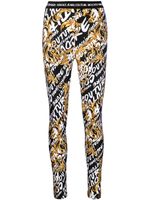 Versace Jeans Couture legging à motif baroque - Noir - thumbnail