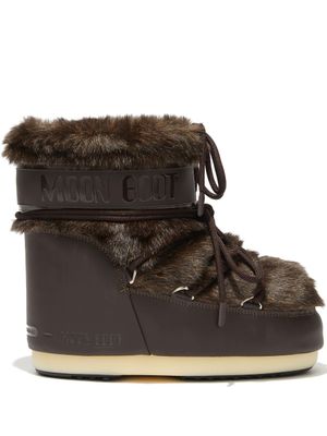Moon Boot bottines Icon à lacets - Marron