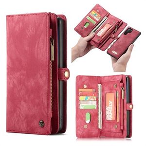 Caseme Multifunctionele Samsung Galaxy Note10+ Wallet Case - Rood