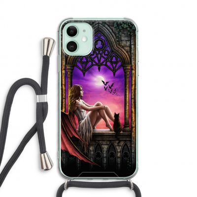 Kinderen van de nacht: iPhone 11 Transparant Hoesje met koord