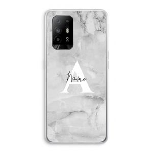 Ivory Marble: Oppo A95 5G Transparant Hoesje