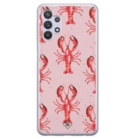 Samsung Galaxy A32 5G siliconen hoesje - Lobster all the way Samsung Galaxy A32 5G siliconen hoesje - Lobster all the way
