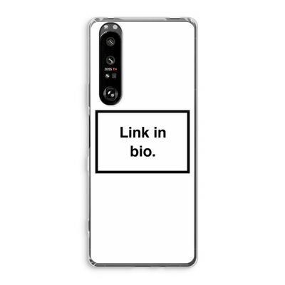 Link in bio: Sony Xperia 1 III Transparant Hoesje