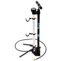 SapO Hybrid vloerpomp m/fiets standaard m/manometer HV/FV/AV