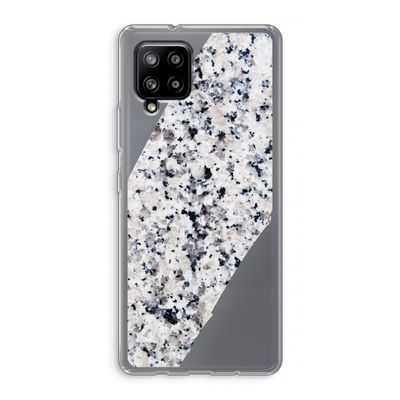 Gespikkelde marmer: Samsung Galaxy A42 5G Transparant Hoesje