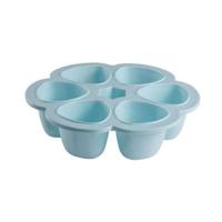 BEABA Multiportions siliconen 6x150 ml blauw