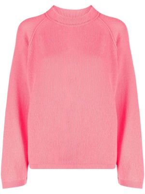 Forte Forte pull en maille nervurée - Rose