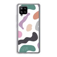 Memphis Shapes: Samsung Galaxy A42 5G Transparant Hoesje