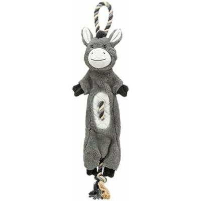 Knuffel voor honden Trixie Polyester Pluche Katoen Ezel 66 cm