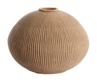 Light & Living Vaas 'Valerie' 27cm, kleur Lichtbruin