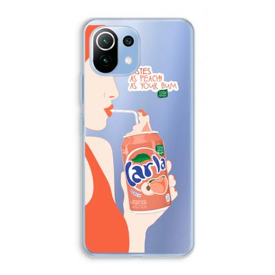 Peach please!: Xiaomi Mi 11 Lite Transparant Hoesje