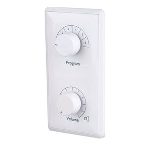 DAP VPC-12 inbouw volumecontroller met een input selector, max. 12 Watt