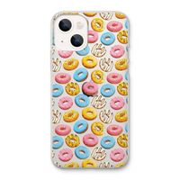 Pink donuts: iPhone 13 Transparant Hoesje