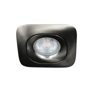 Philips LED spot GU10 4.9Watt vierkant NIKKEL dimbaar