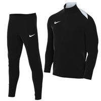 Nike Academy Pro 24 Trainingspak 1/4-Zip Kids Zwart Wit - thumbnail