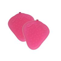 6x stuks grote ijsblokken - aardbei - herbruikbaar - 9 cm - Gekoelde drankjes maken - IJsblokjes