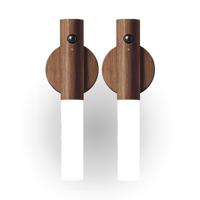 LED Nachtlampje met Bewegingssensor 2-pack - Warm Wit - Oplaadbaar